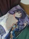 genshin wanderer dakimakura pillow