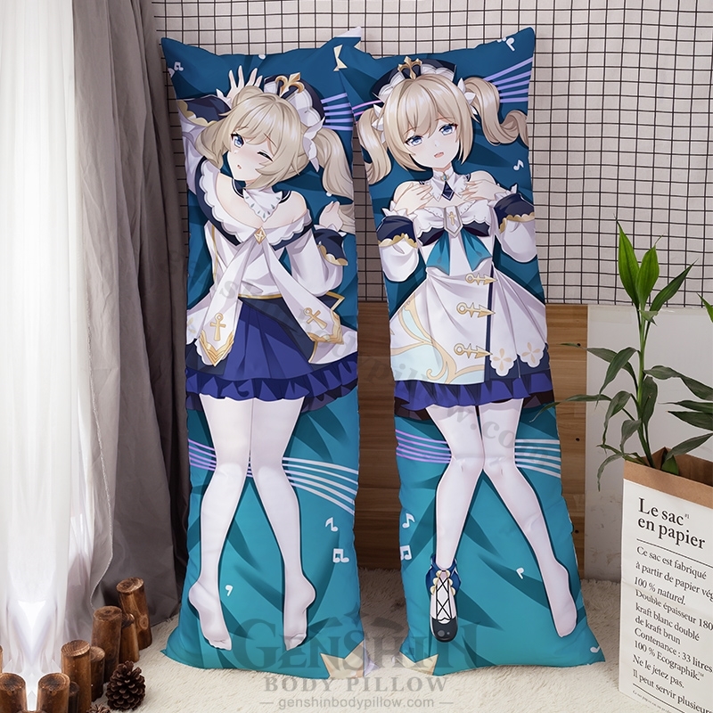 barbara genshin body pillows anime