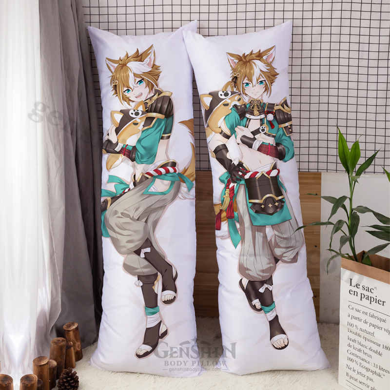 gorou genshin body pillow