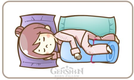 how to sleep with a body pillow (2)