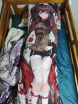 hu tao genshin impact anime body pillow cover