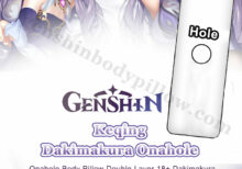 keqing dakimakura onahole double layer body pillow genshin impact body pillow