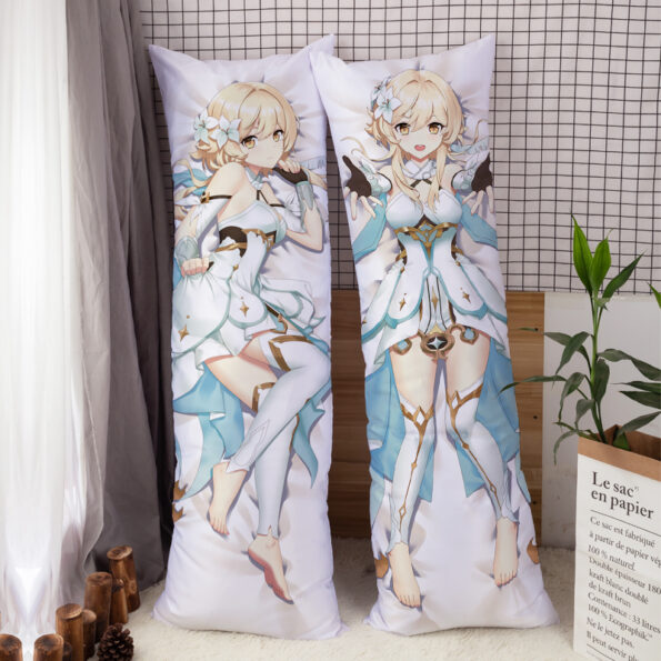 Lumine Anime Girl Body Pillow Genshin Body Pillow