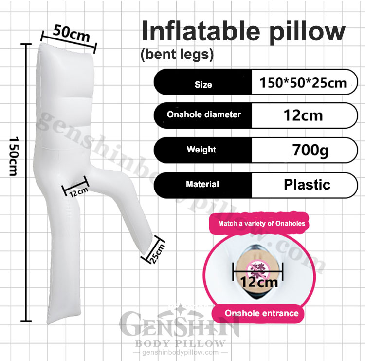 onahole dakimakura split legs genshin body pillow (3)