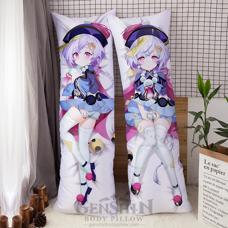 qiqi genshin body pillow with case