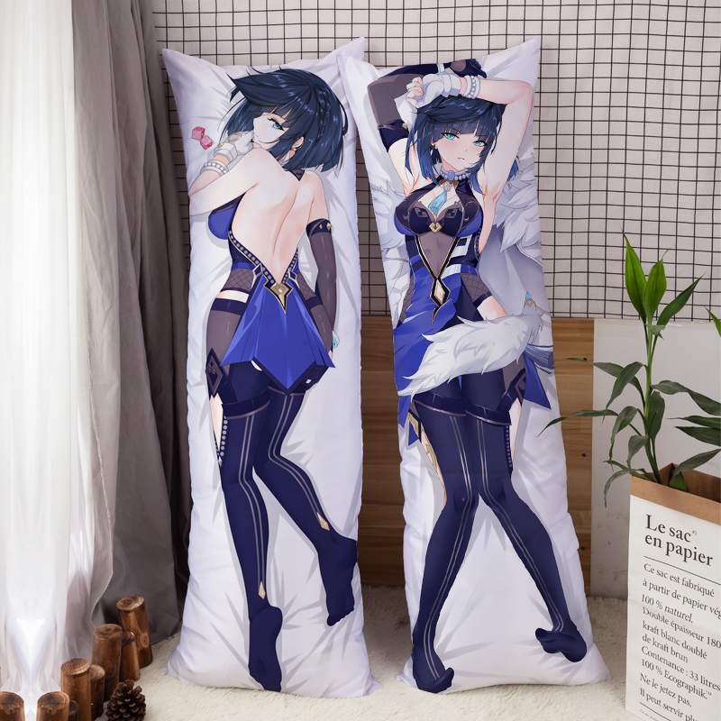 yelan body pillow anime