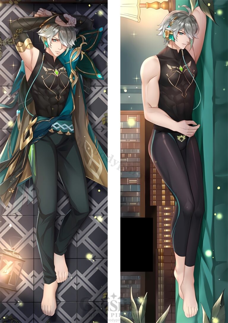 Alhaitham Male Dakimakura Genshin Body Pillow