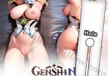 lumine onahole pillow split legs genshin sexy body pillows