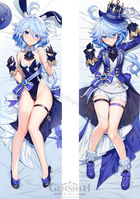 furina genshin impact body pillow covers