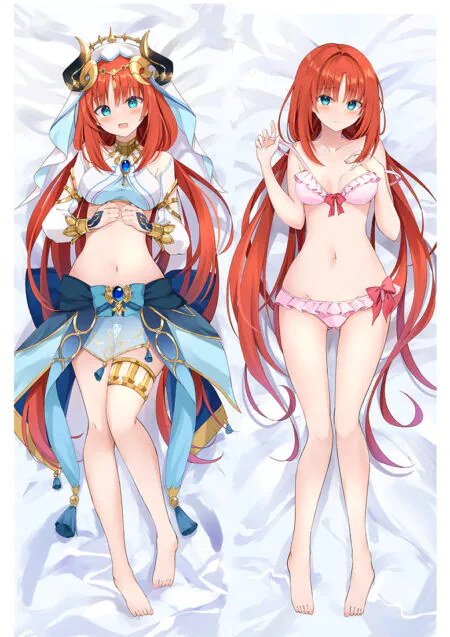 nilou genshin daki body pillow