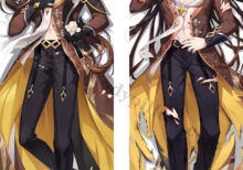 g95248941 zhongli genshin impact dakimakura pillow cover