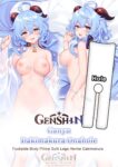 ganyu split leg dakimakura onahole genshin hentai body pillow