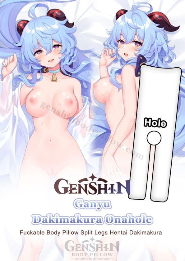 Ganyu-Split-Leg-Dakimakura-Onahole-Genshin-Hentai-Body-Pillow