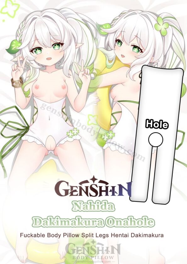 2481015-2 Nahida Split Leg Dakimakura Onahole Genshin Hentai Dakimakura