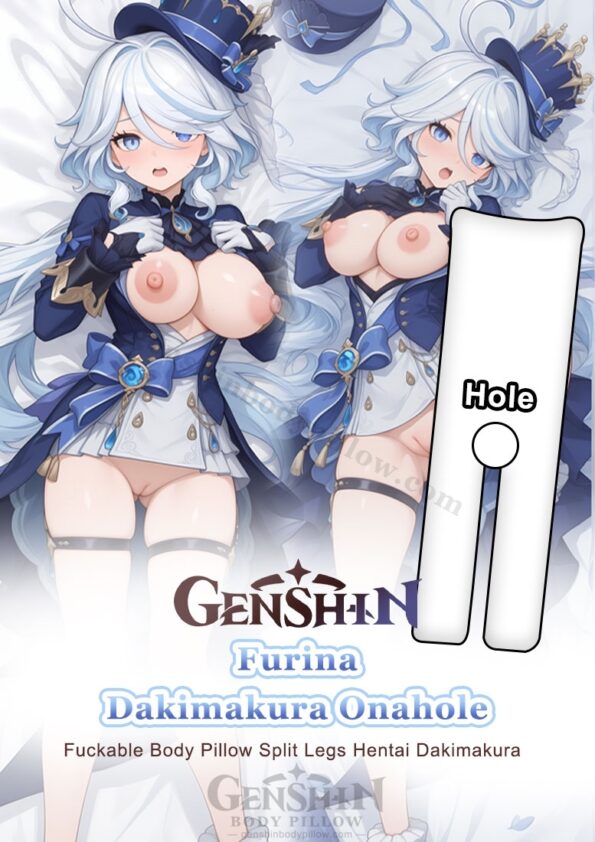MMD102 Furina Split Leg Dakimakura Onahole Genshin Impact Hentai Body Pillow