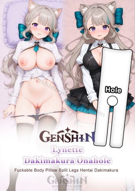 mmd130 lynette split leg dakimakura onahole genshin impact body pillow naked