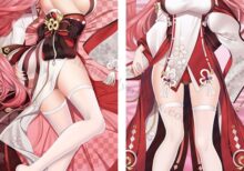 mm001607 yae miko genshin impact full body pillow