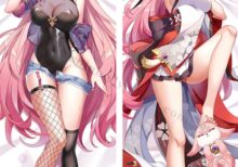mm001610 yae miko genshin impact waifu body pillow