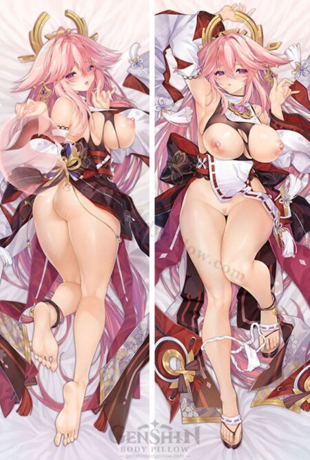 mm001685 yae miko genshin impact sexy body pillows