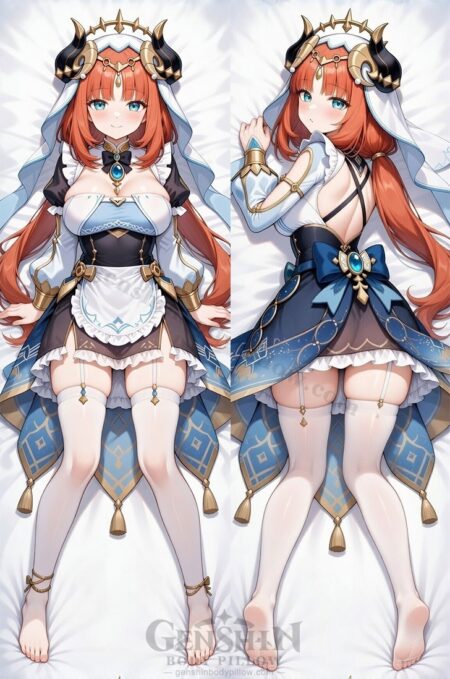 mmd10223 genshin nilou body pillow covers