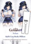 MMD107589 Genshin Yelan Police Woman Split Leg Body Pillow Onahole