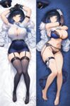 mmd15878 genshin yelan police woman body pillow