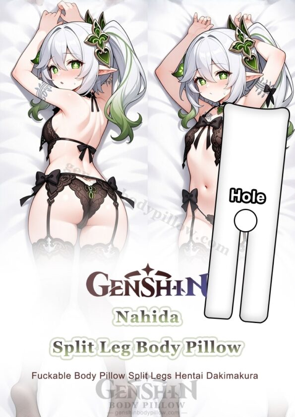 MMD170345 Genshin Nahida Split Leg Body Pillow Onahole