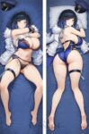 mmd178236 genshin yelan police woman body pillow covers