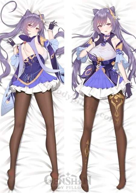 g95211263 keqing genshin impact body pillow dakimakura