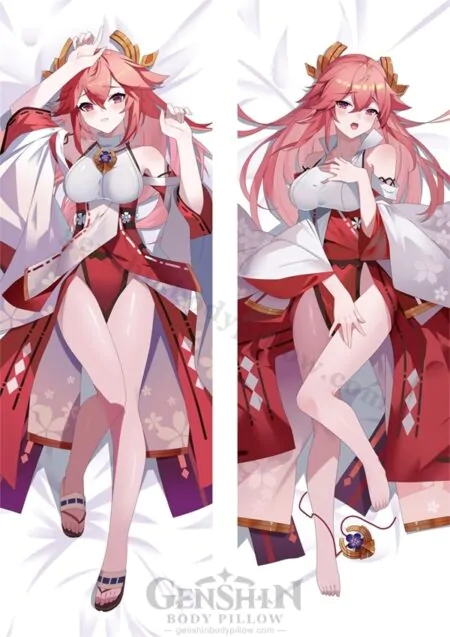 g9521839 yae miko genshin body pillow
