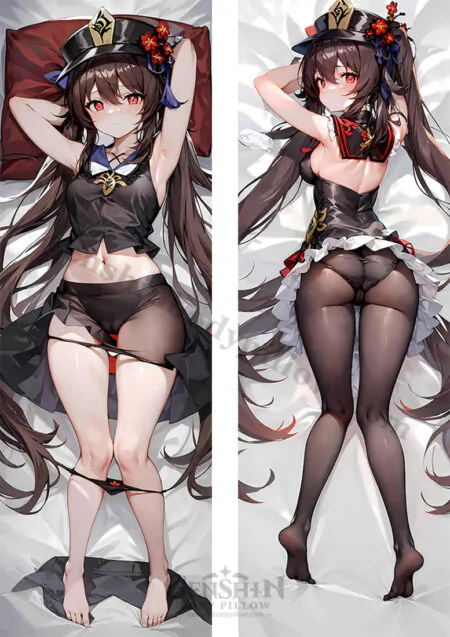 genshin impact hu tao waifu body pillows