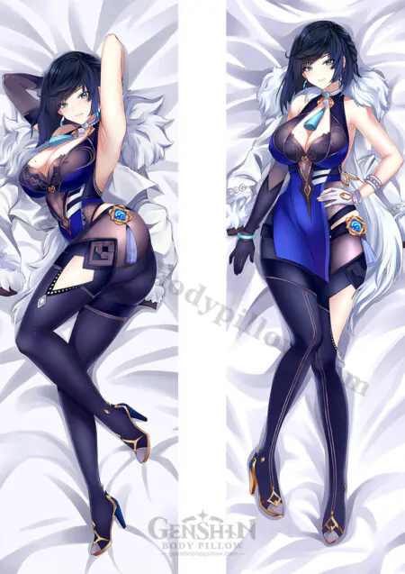 yelan genshin impact body pillow cases
