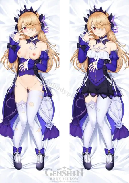 fischl genshin impact nude body pillow